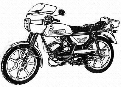 Zndapp-Ersatzteilliste Typ 529-028 GTS50